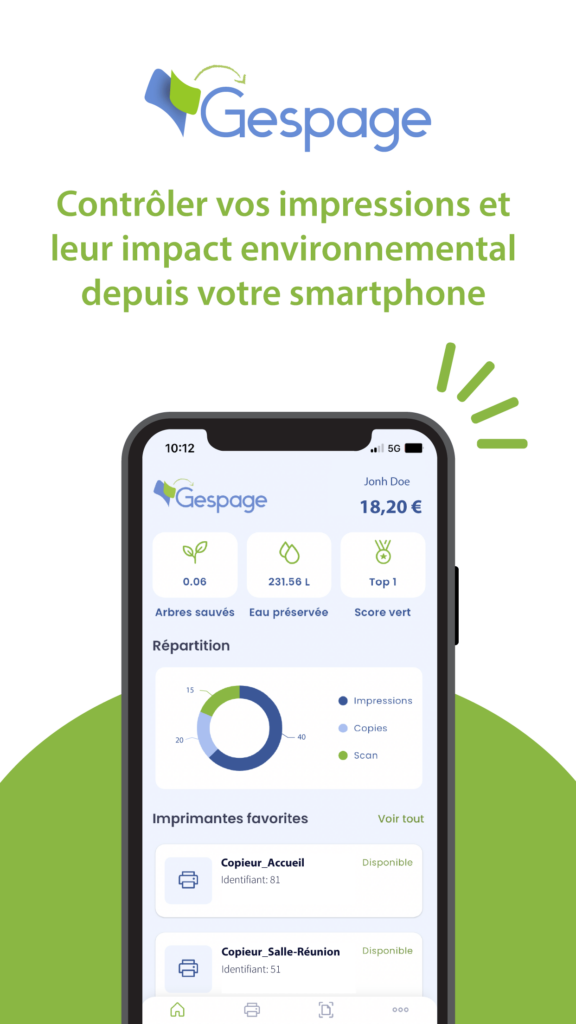 Impression mobile 2 • Gespage