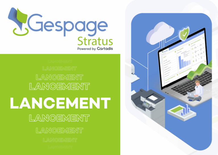 Lancement de Gespage Stratus : une nouvelle dimension pour la gestion d’impression !
