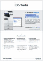 Terminal embarqué pour MFP EPSON 3 • Gespage