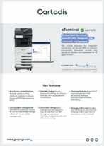 Terminal embarqué pour MFP LEXMARK 7 • Gespage