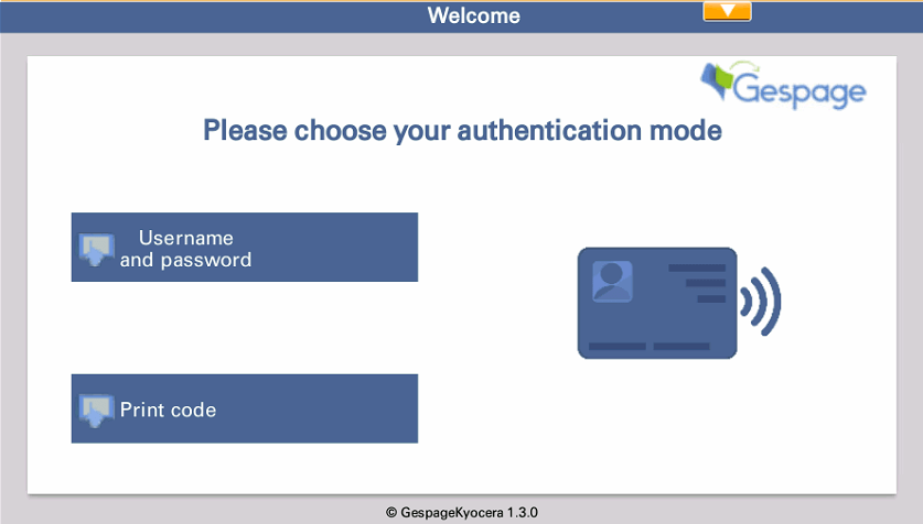 Embedded terminal Kyocera 1 • Gespage