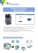 Terminal embarqué pour MFP KYOCERA 5 • Gespage