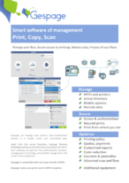 Brochure de Gespage logiciel 3 • Gespage